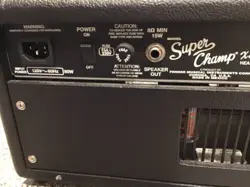 FENDER SUPER CHAMP X2 HEAD TUBE AMP