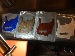 BASS PICK GUARDS.