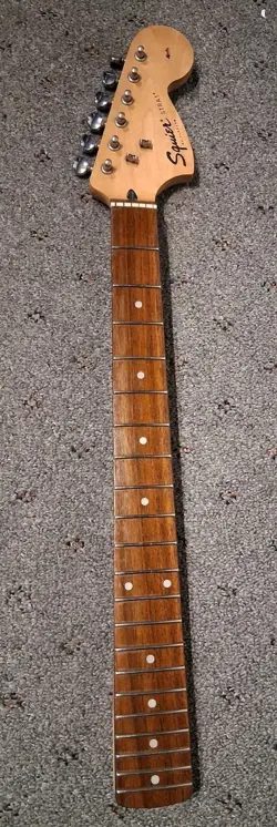 2000 FENDER STRATOCASTER SQUIER 70S HEADSTOCK LOADED GUITAR NECK