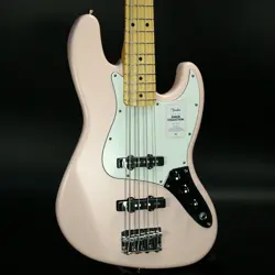 FENDER MADE IN JAPAN JUNIOR COLLECTION JAZZ BASS SATIN SHELL PINK S/N JD24028014