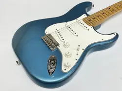 FENDER MEXICO PLAYER STRATOCASTER USED 2020 ALDER BODY MAPLE NECK W/SOFT CASE