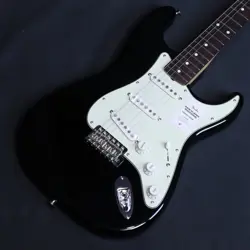 FENDER  MADE IN JAPAN TRADITIONAL 60S STRATOCASTER ROSEWOOD BLACK S/N:JD24030403
