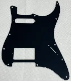 BLACK 3-PLY FOR FIT FENDER US 11 SCREW HOLES HS STYLE GUITAR PICKGUARD