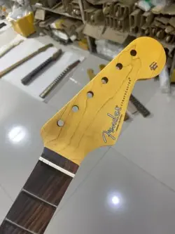 21 FRETS ROSEWOOD FINGERBOARD STRAT ELECTRIC GUITAR NECK FENDER REPLACEMENT 8MM