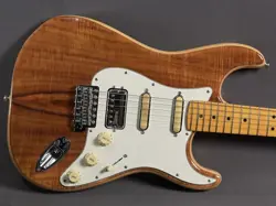 2019 FENDER STRATOCASTER RARITIES FLAME KOA TOP NATURAL
