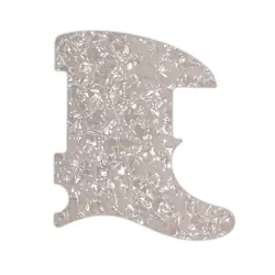 PICKGUARD FOR FENDER ESQUIRE OR TELECASTER 5 HOLE AGED PEARL
