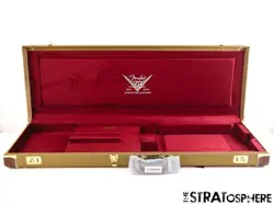 USA FENDER CUSTOM SHOP STRAT TELE TWEED, G&G HARDSHELL CASE, *70TH ANNIE 54 NOS.