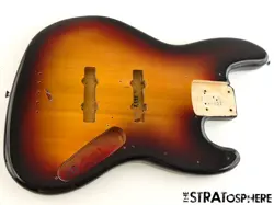 FENDER SQUIER AFFINITY JAZZ J BASS V 5 STRING BODY PARTS 3TS SUNBURST