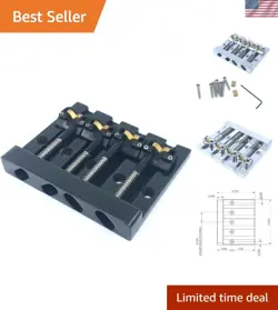 ENHANCED KICKASS BASS BRIDGE WITH ADJUSTABLE SADDLES - PERFECT FOR FENDER BASS