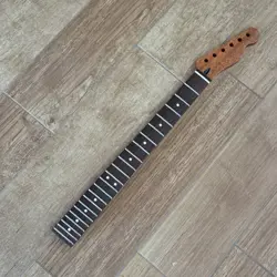 STAINLESS 22 FRETS MAHOGANY TELE ELECTRIC GUITAR NECK NITRO SATIN FOR FENDER TL