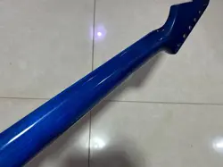 22 FRETS BLUE GLOSS ST ELECTRIC GUITAR NECK 25.5INCH, FENDER STRAT REPLACEMENT