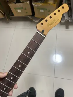 22FRETS ROASTED MAPLE ELECTRIC GUITAR NECK MAPLE ROSEWOOD FENDER TELE.