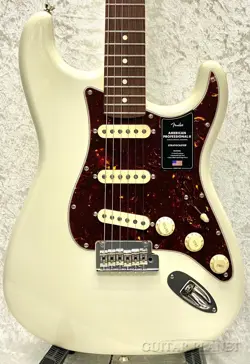 FENDER AMERICAN PROFESSIONAL II STRATOCASTER -OLYMPIC WHITE ROSEWOOD- US24030575
