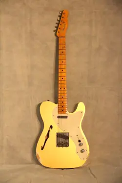 2019 FENDER LIMITED  THINLINE LOADED NOCASTER RELIC, AGED HLE GOLD