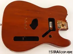 FENDER PLAYER II TELECASTER TELE BODY CHAMBERED MAHOGANY MOCHA