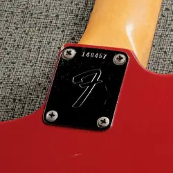 FENDER 1966 MUSTANG RED -B NECK-