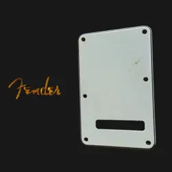VINTAGE FENDER STRATOCASTER TREMOLO CAVITY COVER BACK PLATE 80'S