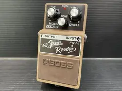 BOSS FRV-1 -'63 FENDER REVERB- TRACKING NUMBER