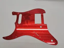LEFTY LEFT HANDED RED GLITTER STRAT STRATOCASTER 11 HOLE PICKGUARD FENDER HXS HS