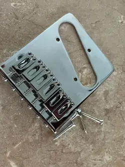 FENDER PLAYER TELECASTER GUITAR BRIDGE CHROME