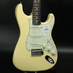 FENDER / MIJ JUNIOR COLLECTION STRATOCASTER SATIN VINTAGE WHITE S/N JD24027267