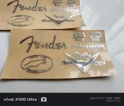 GUITAR HEADSTOCK SILVER