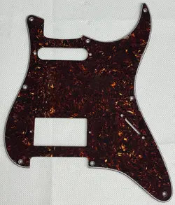 BROWN TORTOISE 4-PLY FOR FIT FENDER US 8 SCREW HOLES HS STYLE GUITAR PICKGUARD
