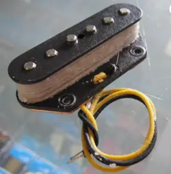 GENUINE USA FENDER AMERICAN TELE CUSTOM 62 VINTAGE GUITAR BRIDGE PICKUP ONLY