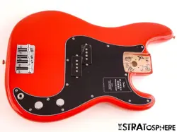 FENDER PLAYER II PRECISION P BASS LOADED BODY ALNICO 5 CORAL RED.