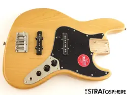 FENDER SQUIER CLASSIC VIBE 70S JAZZ J BASS LOADED BODY, NATURAL.