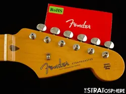 FENDER AV II AMERICAN VINTAGE 1957 STRAT NECK & TUNERS, STRATOCASTER USA MAPLE.