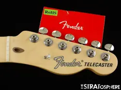 FENDER AMERICAN PERFORMER TELECASTER NECK & TUNERS TELE MODERN 