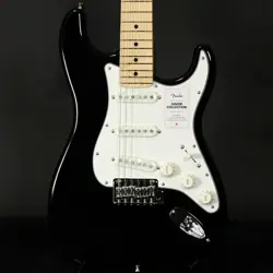 FENDER / MADE IN JAPAN JUNIOR COLLECTION STRATOCASTER MAPLE BLACK SN JD24014171