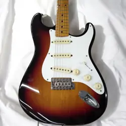 FENDER JAPAN ST58-70TX ELECTRIC GUITAR 3-TONE SUNBURST, MAPLE NECK, USED