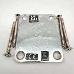 FENDER NECK PLATE LARGE “F” VERSION MINT/NEW 25015