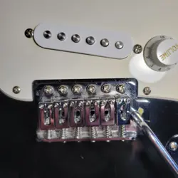 FENDER SQUIER AFFINITY STRATOCASTER BODY LOADED W/ ELECTRONICS & HARDWARE PARTS