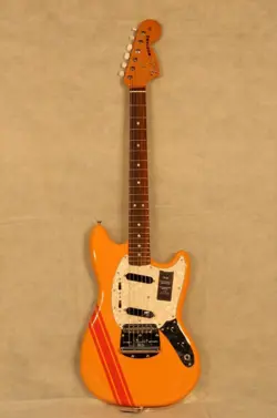 2023 FENDER VINTERA II '70S MUSTANG, COMPETITION ORANGE