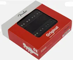 USA FENDER ORIGINAL AMERICAN J BASS JAZZ BASS GUITAR PICKUP SET BLACK