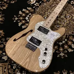 FENDER MADE IN JAPAN TRADITIONAL 70S TELECASTER THINLINE MAPLE NATURAL *MR758