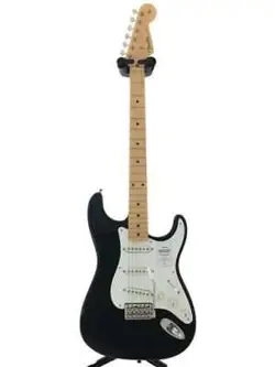 TRADII. 50S ST ELECTRIC GUITAR   STRAT TYPE   BLACK   SSS   SYNCHRO TYPE