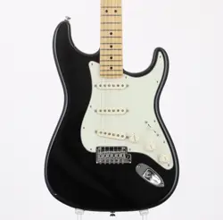 FENDER AMERICAN PROFESSIONAL II STRATOCASTER BLACK 2020 USED ALDER W/HARD CASE