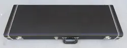 FENDER CUSTOM SHOP  STRATOCASTER/TELECASTER CASE - BLACK W/ BLACK INT. - NEW