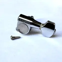 SINGLE GOTOH LOCKING TUNING MACHINE HEAD TUNER FENDER HEARTFIELD 4, 5, 6 STRINGS