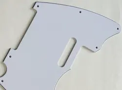 WHITE PICKGUARD FOR