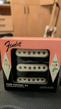 FENDER PURE VINTAGE 65 STRATOCASTER PICKUPS, BRAND NEW