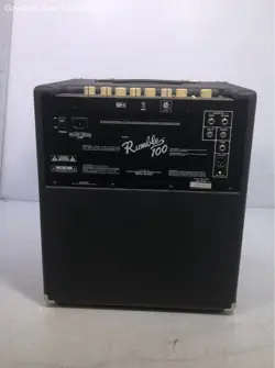 FENDER RUMBLE 100 310 WATTS SOLID STATE COMBO BASS GUITAR AMPLIFIER