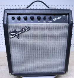 SILVER FENDER SQUIER