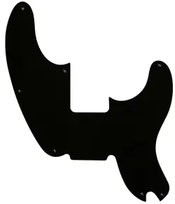 NEW 1 PLY GUITAR PICKGUARD FITS FENDER TELECASTER PRECISION BASS,BLACK