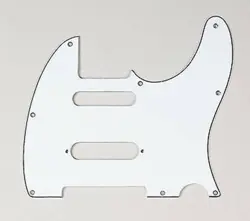 NEW - PICKGUARD FOR FENDER NASHVILLE TELE, 3-PLY - WHITE