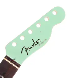 FENDER AMERICAN ULTRA TELECASTER NECK ROSEWOOD FRETBOARD SEAFOAM GREEN HEADSTOCK